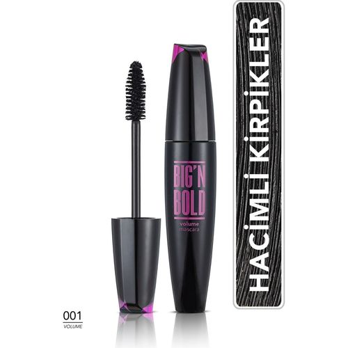 Big N Bold Yoğun Renk ve Hacim Veren Maskara (001 Volume) 8682536040402
