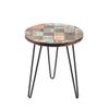Greenage Reclaimed Wood Side End Table for Small Spaces Coffee Table Night Stand