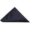 TIES R US Navy and White polka dot Pocket Square