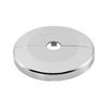 tecuro Hinge rosette diameter 20 mm x diameter 65 mm x 6.5 mm - plastic ABS chrome-plated