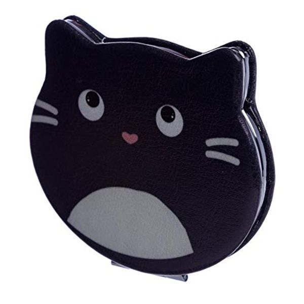 HoitoDeals Assorted Colour & Design Fun Collectable Feline Fine Cat Compact Mirror (1 Pcs)
