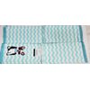2 EMBROIDERED KITCHEN TERRY HAND TOWELS,15"x25"