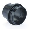 Woodriver Dust Connection 4" Hose End Dust Collection Fitting