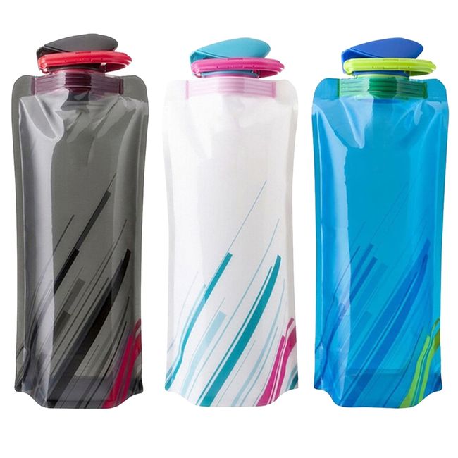 700Ml Foldable Water Bottle Portable Outdoor Sport Water Bag