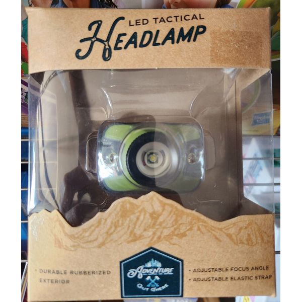 Adventure is Out There:   LED HEADLAMP/Wearable/Adjustable/Headband     (NEW)