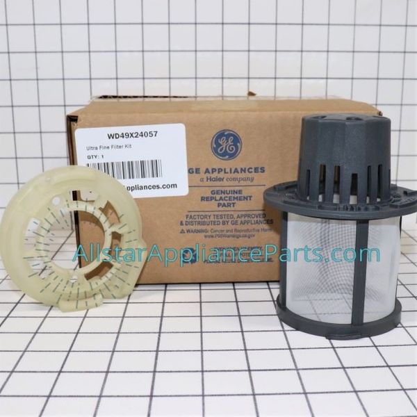 GE Dishwasher Ultra Fine Filter Kit WD49X24057