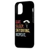 iPhone 14 Funny Skydivers Parachutists Eat Sleep Skydive Repeat Case