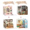 Makurundo ® Robotime DIY Miniature House Creator Series (Coffee Lounge)