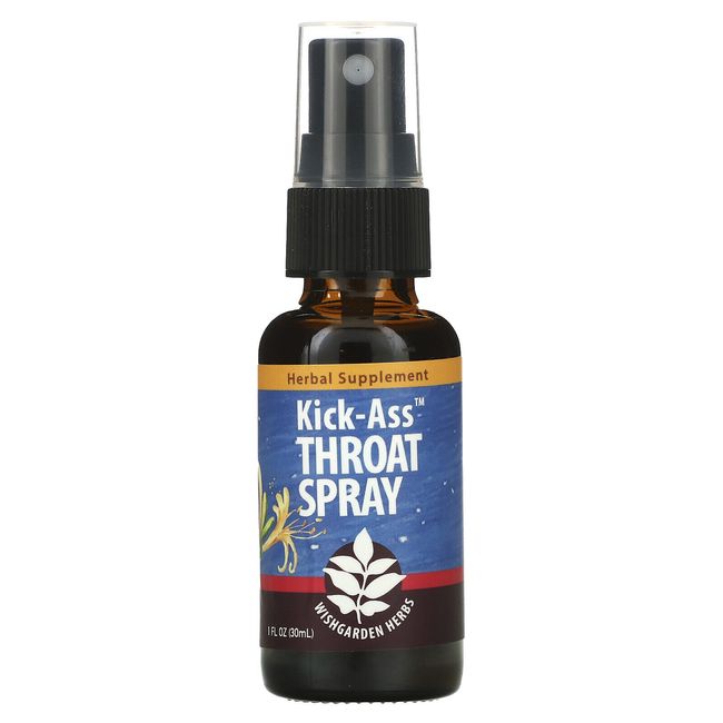 Kick-Ass Throat Spray, 1 fl oz (30 ml)