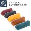 Lemma Pencil Case, Genuine Leather, Large Capacity, Pen Case, High School Students