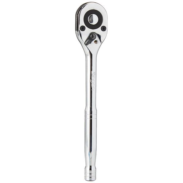 Sealey S0706 Ratchet Wrench with Pear-Head Flip Reverse, 1/2" Square Drive, Silver