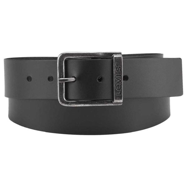 Levi's Men's Alderpoint Belt, Black, 85 cm