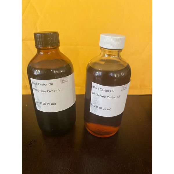 2 Black Castor Oil 4 Oz Each