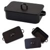 Osaka Enamel Mestin Black Shallow Type