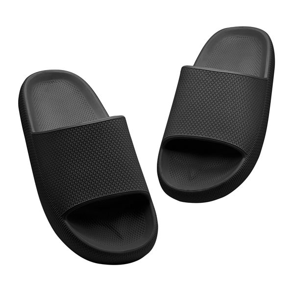 LGDDE EVA Platform Sandals, Unisex, Unisex, Black