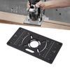 Premium Aluminum Router Plate for Versatile Trimming Machine and DIY Projects