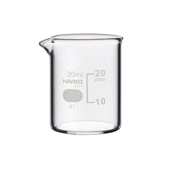 HARIO B-20-SCI Beaker with Estimated Scale 0.7 fl oz (20 ml)