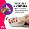 Copag Elite 100% Plastic Playing Cards Poker Size Jumbo Index Single Deck (Red)