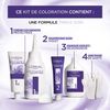 L'ORÉAL PARIS - Permanent Hair Colour Triple Care Anti-Glare Yellow Covers 100% White Hair - Excellence Cool Cream - Ultra Ash Brown (4.11)