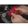KUHN RIKON Swiss Hob Scraper with Protective Cover, Red