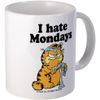 Giftme I Hate Mondays Coffee and Tea Mug - Unique 11oz White Ceramic