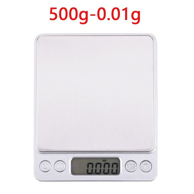 5pcs 500g x 0.01g Digital Kitchen Jewelry Scale Mini Electronic