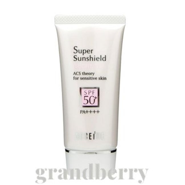 Acseine Super Sunshield Bright Fit 40g (Sunscreen Emulsion *For face and body) SPF50+ PA++++  *