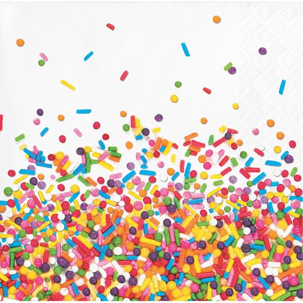 Creative Converting Sprinkles Beverage Napkins (16ct)