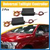 A ABSOPRO 2pcs LED Module Universal Taillight Controller Car Tail LED Light 3-Step Sequential Dynamic Chase LED Strip Module Boxes LED Controller Module 12V Item Replacement