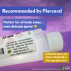 Urban ReLeaf Gentle Piercing Solution with Lavender Oil ! Nipples, Sensitive & Delicate. 100% Natural Sea Salt, Clean, Soothe After Care