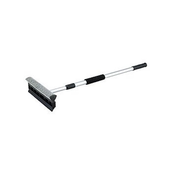 Meltec SNB-03 Snow Brush, Snow Brush, For Car Wash and Solid Snow, Freely Adjustable Telescopic 28.0 - 48.4 inches (710 - 1230 mm)