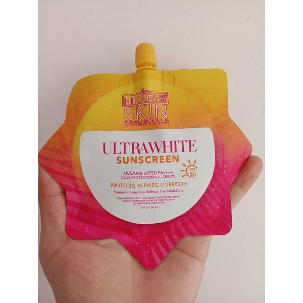 UltraWhite Sunscreen Gel-Cream SPF 50 UVA/UVB, 50ml