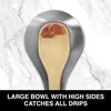 OGGI Stainless Steel Spoon Rest- Long Handle Holds Kitchen Utensils in Place, Great Spoon Rest for Kitchen Counter, Stove Top, or Coffee Station; Kitchen Accessories, Utensil Rest, Stainless