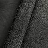 STOFFKONTOR Lurex Jersey Fabric Glitter Sold by the Metre Black