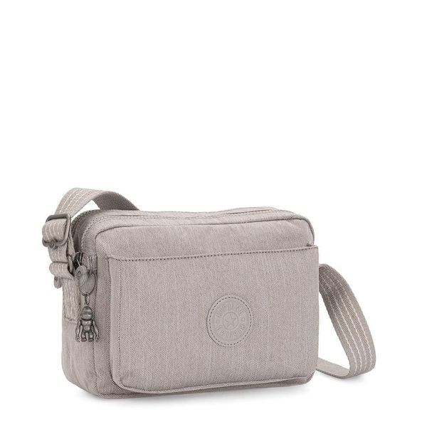 Kipling ABANU Small crossbody, Metallic Glow (Silver)