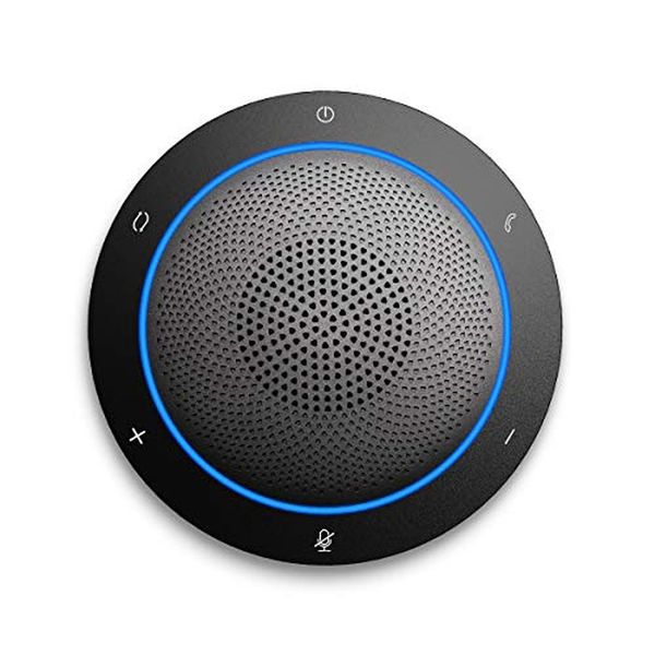 Bluetooth Conference Speakerphone Wireless Microphone and Speaker for Mobile ...