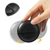 Opret Pill Case, Medicine Case, Portable Supplement, Medicine Holder, Small Items, Gum Case, Thin, Stainless Steel, Stylish, Black