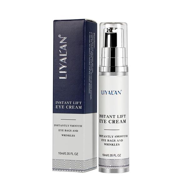 LIYALAN Instant Eye Bag Removal Eye Cream for Anti-Puffiness Anti-wrinkleDeep moisturizer, Nourishing Dark Circles Anti aging Collagen Eyecream