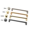 Zerniple 96mm Grey Handle Pull Solid Zinc Alloy Drawer Wardrobe Handle Pull Kitchen Cabinet Handle Cupboard Knobs (4 Pieces)