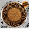 Vortex #2 Illusions Cork Slipmat Cork 12" Slip Mat Audiophile Anti-Static
