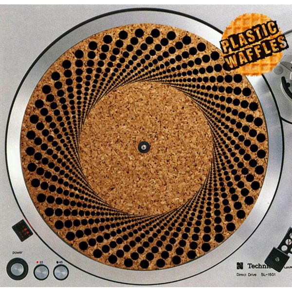 Vortex #2 Illusions Cork Slipmat Cork 12" Slip Mat Audiophile Anti-Static