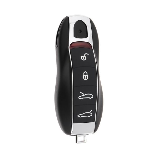 eMagTech 4 Button Car Smart Key Shell Remote Key Casing Compatible with Porsche Panamera