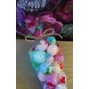30 Mini Scented Bath Bombs Marbles Chill Pills Fizzes Fizzies Blasters Gift Wrapped Santa Christmas Cone