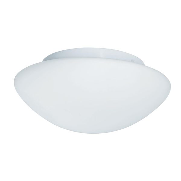 Searchlight 1910-23 Flush 1 Light Bathroom Ceiling Fitting in White