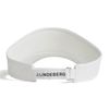 J.Lindeberg Mens Avery Visor Hat - White - One Size