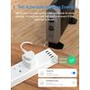 Meross Smart Plug Mini 13A WiFi Plug Compatible with HomeKit, Alexa, Google Home, SmartThings Wireless Remote Control Plug No Hub Required (1 Pack)