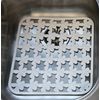 Snips Clean and Order Flower Sink Mat White, Multi-Color, One Size