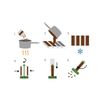 PME CFM300 Choco Flaker Maker-Chocolate Shaver, Plastic, Transparent
