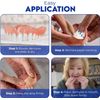 Secure Denture Adhesive Strips - Waterproof - 60 Strips (4 Pack)