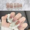 Turkalla Nail Tips, For Hands, 24 Pieces, 12 Different Sizes, 3D Feel, Easy to Apply, Reusable, Fake Nails, Gel Nails, Nails, Hands, Nail Art, Nail Parts, Stylish, Popular Design, Beginners, Coming-of-Age Ceremonies, Weddings, Receptions